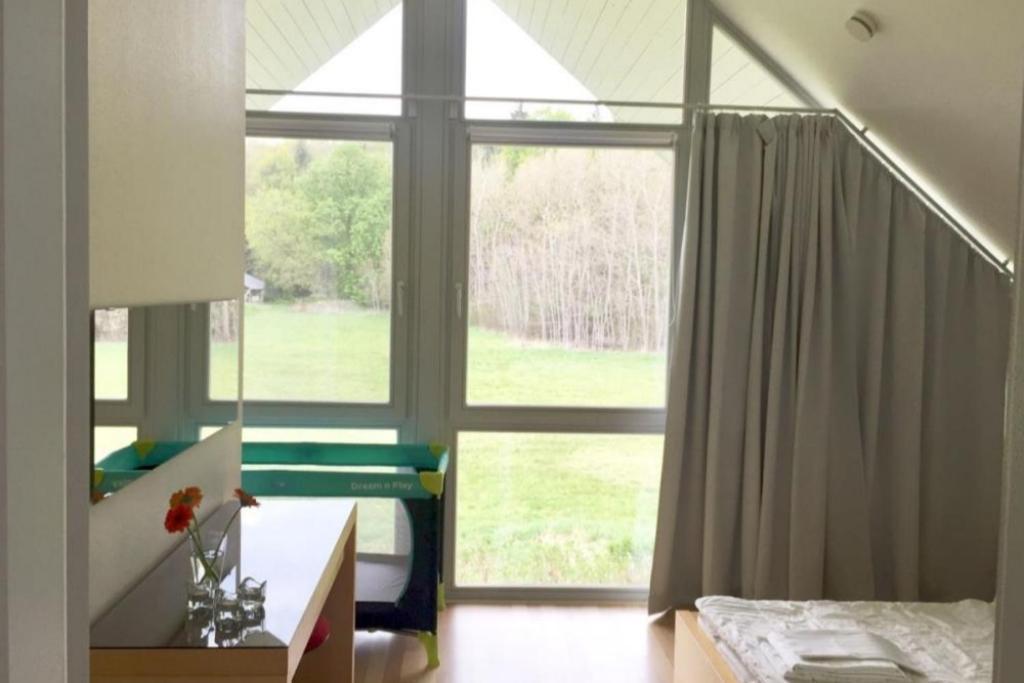 W7 - Sehr Schoenes Ferienhaus Mit Toller Lage Und Super Aussicht In Roebel An Der Mueritz Villa Bagian luar foto